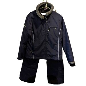 Orage Boy's Navy Blue Snowsuit Size 6